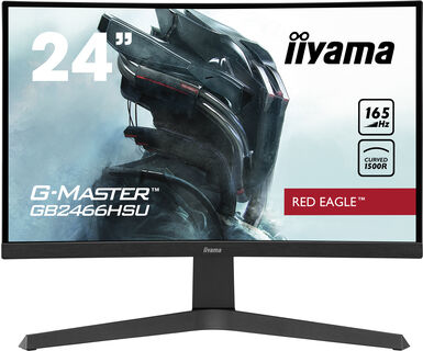 iiyama G-MASTER Red Eagle LED display 59.9 cm (23.6") 1920 x 1080 pixels Full HD Black (GB2466HSU-B1)