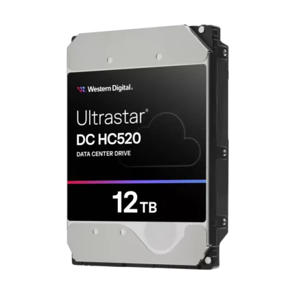 Western Digital Ultrastar He12 internal hard drive 12 TB 7200 RPM 256 MB 3.5" Serial ATA III(0F30144)