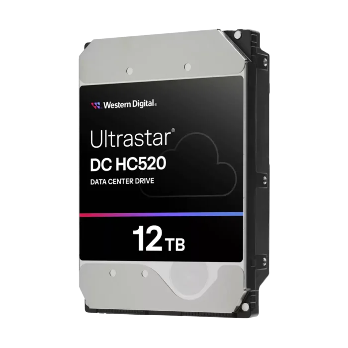 Western Digital Ultrastar He12 internal hard drive 12 TB 7200 RPM 256 MB 3.5" Serial ATA III(0F30144)