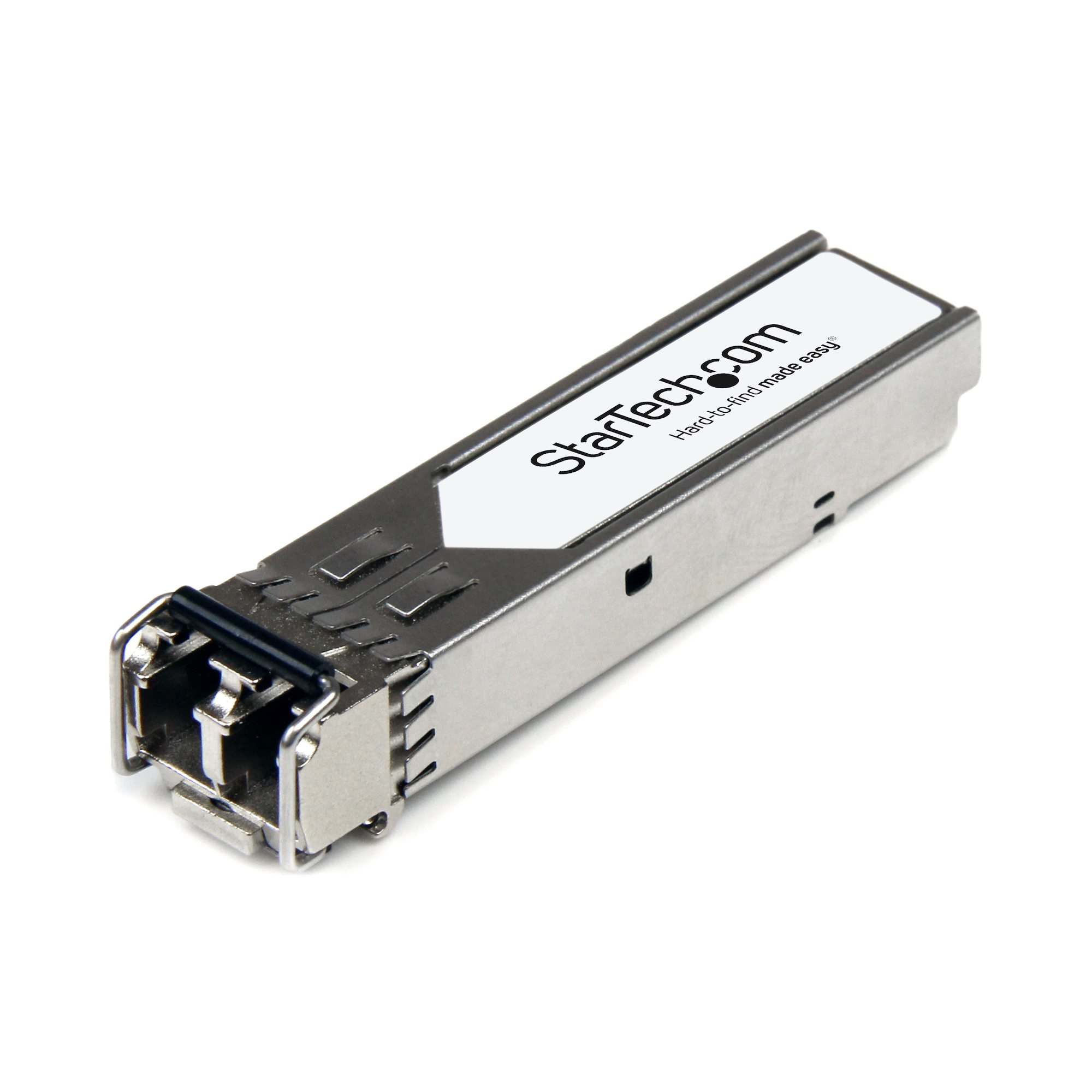 0PrKYqDMgkOobRzcBIaEDQ.c-r.jpg StarTech.com MSA Uncoded SFP+ Module - 10GBASE-SR - 10GbE Multi Mode Fiber (MMF) Optic Transceiver - 10GE Gigabit Ethernet SFP+ - LC 300m - 850nm - DDM