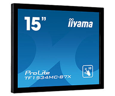 iiyama TF1534MC-B7X POS monitor 38.1 cm (15") 1024 x 768 pixels XGA Touchscreen (TF1534MC-B7X)