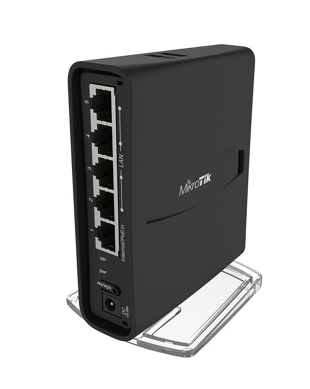 0ksk4SiyQUSVKkvvdyYMnQ.c-r.jpg Mikrotik hAP ac? 1167 Mbit/s Black Power over Ethernet (PoE) (RBD52G-5HacD2HnD-TC) - Image 1