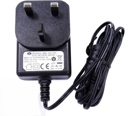 Yealink 10w UK power supply (for T29, T46, T48, T54, T5X, MP54/56/58 and CP860)