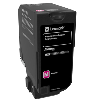 Lexmark 74C20M0 Toner-kit magenta return program, 3K pages ISO/IEC 19798 for Lexmark CS 720/725/CX 725 (74C20M0)