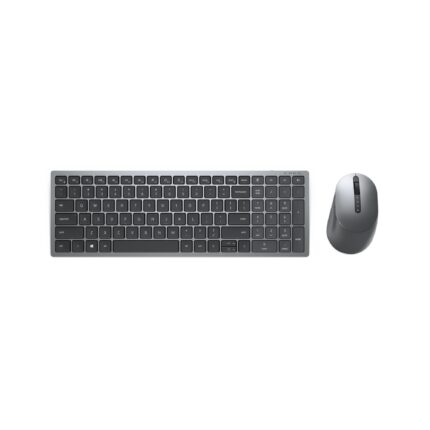 DELL KM7120W keyboard Mouse included RF Wireless + Bluetooth QWERTY US International Grey, Titanium (KM7120W-GY-INT)