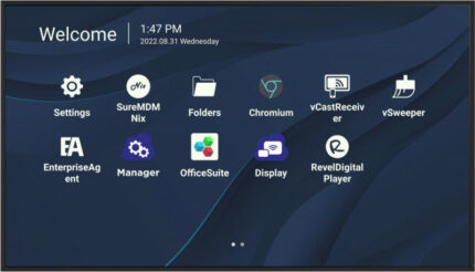 Viewsonic CDE7530 Signage Display 190.5 cm (75") Wi-Fi 450 cd/m? 4K Ultra HD Black Built-in processor Android 11