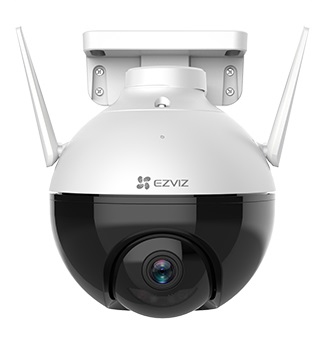 EZVIZ C8C Smart Pan/Tilt Outdoor Colour Night Vision Camera with AI (C8C)