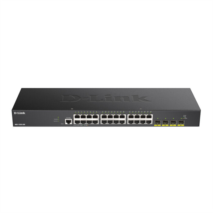 D-Link Switch DGS-1250-28X/E 24xGBit/4xSFP+ 19" Managed (DGS-1250-28X/E)