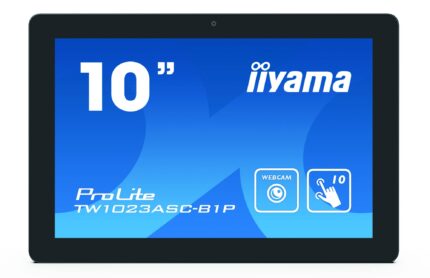 iiyama TW1023ASC-B1P meeting room display 25.6 cm (10.1") 1280 x 800 pixels LED 802.11b, 802.11g, Wi-Fi 4 (802.11n) Bluetooth (TW1023ASC-B1P)