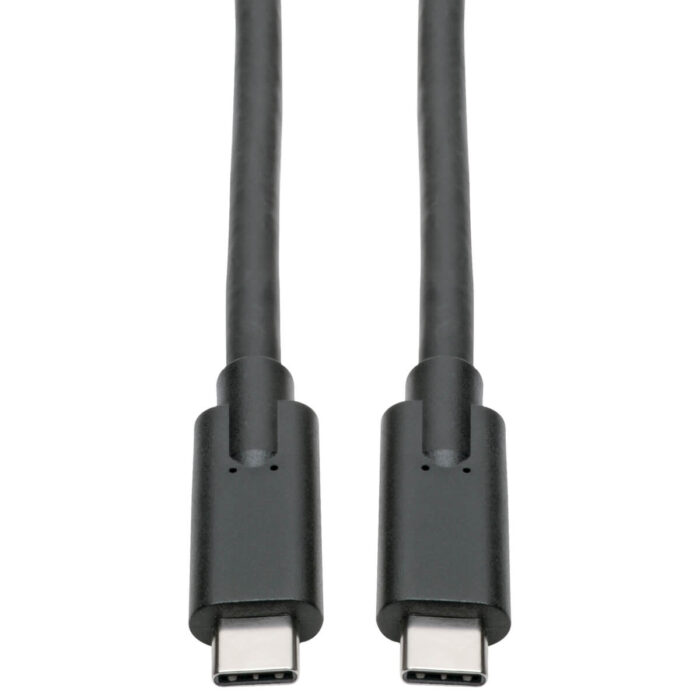 Tripp Lite U420-006-5A USB-C Cable (M/M) - USB 3.2, Gen 1 (5 Gbps), 5A Rating, Thunderbolt 3 Compatible, 6 ft. (1.83 m)