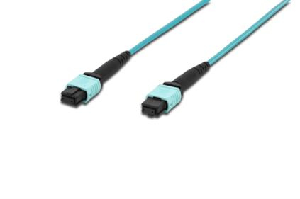 Digitus OM3 MPO/MPO 30m InfiniBand/fibre optic cable MPO/MTP Turquoise (DK-2566-30/3)