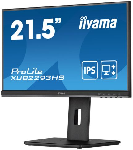 iiyama ProLite XUB2293HS-B5 computer monitor 54.6 cm (21.5") 1920 x 1080 pixels Full HD LED Black (XUB2293HS-B5)