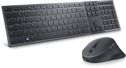 DELL KM900 keyboard Mouse included RF Wireless + Bluetooth QWERTY UK English Graphite (KM900-GR-UK)