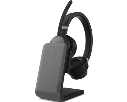 Lenovo Go Wireless ANC Headset Wired & Wireless Head-band Office/Call center USB Type-C Bluetooth Charging stand Black (4XD1C99222)