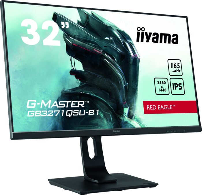 iiyama G-MASTER GB3271QSU-B1 computer monitor 80 cm (31.5") 2560 x 1440 pixels Wide Quad HD LED Black (GB3271QSU-B1)