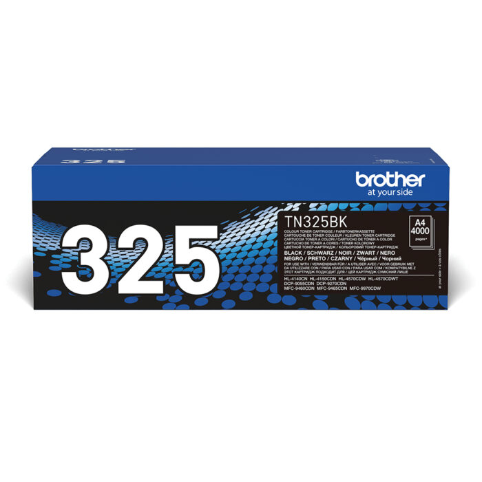 Brother TN-325BK Toner black high-capacity, 4K pages ISO/IEC 19798 for Brother HL-4150/4570 (TN325BK) - Image 1