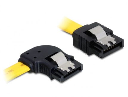 DeLOCK 0.3m SATA M/M SATA cable Yellow (82824)