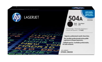 HP 504A Toner cartridge black, 5K pages ISO/IEC 19798 for HP CLJ CP 3525 (CE250A)
