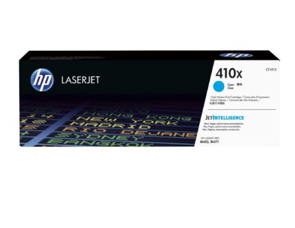 HP 410X Toner cartridge cyan high-capacity, 5K pages ISO/IEC 19798 for HP Pro M 452 (CF411X)