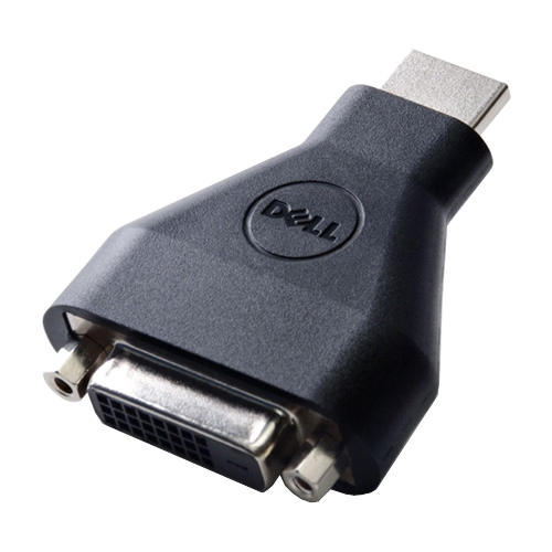 3xnxkoOs3kqV-zX_zVuqhA.c-r.jpg DELL 492-11681 cable gender changer 19-pin HDMI-A M 24-pin DVI FM Black (492-11681)