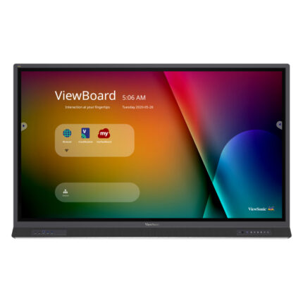 Viewsonic IFP6552-1A Signage Display Interactive flat panel 165.1 cm (65") 350 cd/m? 4K Ultra HD Black Touchscreen Built-in processor Android 9