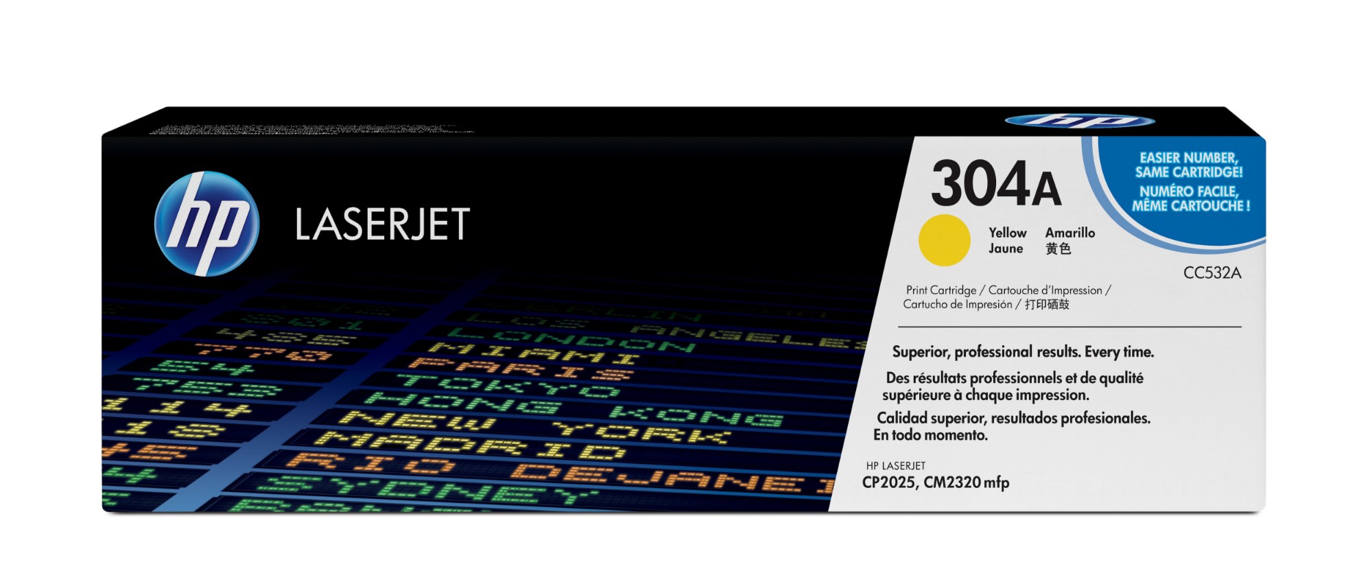 444Q00tPvEunQflpwlgYnQ.c-r.jpg HP 304A Toner cartridge yellow, 2.8K pages ISO/IEC 19798 for HP CLJ CP 2025 (CC532A)