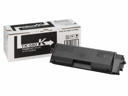 Kyocera 1T02KT0NL0/TK-580K Toner black, 3.5K pages ISO/IEC 19798 for Kyocera FS-C 5150 (1T02KT0NL0)