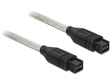 DeLOCK FireWire B/B, 1.0m 1 m Grey (DE-82598)