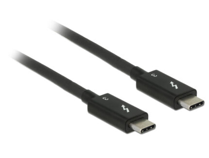 DeLOCK 84844 USB cable 0.5 m USB 3.2 Gen 2 (3.1 Gen 2) USB C Black (84844)