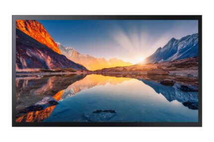 Samsung QM43B-T Digital signage flat panel 109.2 cm (43") VA Wi-Fi 500 cd/m? 4K Ultra HD Black Touchscreen Built-in processor Tizen 6.5 24/7