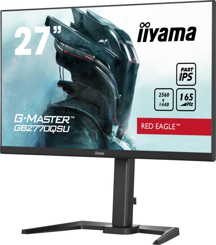 iiyama G-MASTER GB2770QSU-B5 computer monitor 68.6 cm (27") 2560 x 1440 pixels Wide Quad HD LED Black (GB2770QSU-B5)