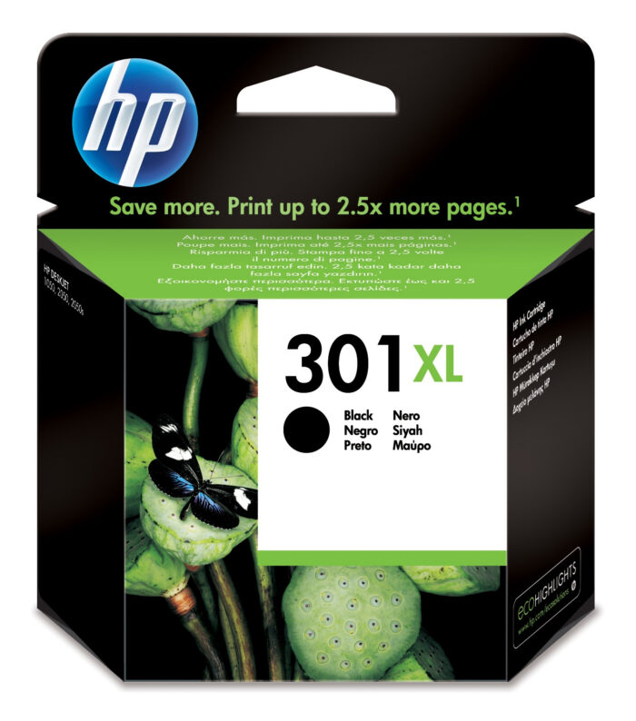 4P-8T5nnD0e3DsjgLKWSww.c-r.jpg HP 301XL Printhead cartridge black high-capacity, 430 pages ISO/IEC 24711 8ml for HP DeskJet 1000/1010/Envy 5530/OfficeJet 4630 (CH563EE)