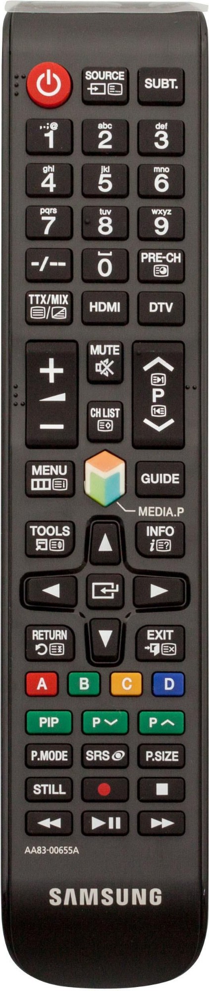 Samsung TM1260 Remote Control Black TM-1260