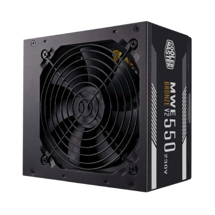 Cooler Master MWE 550 Bronze 230V V2 power supply unit 550 W 24-pin ATX ATX Black (MPE-5501-ACABW-BUK)