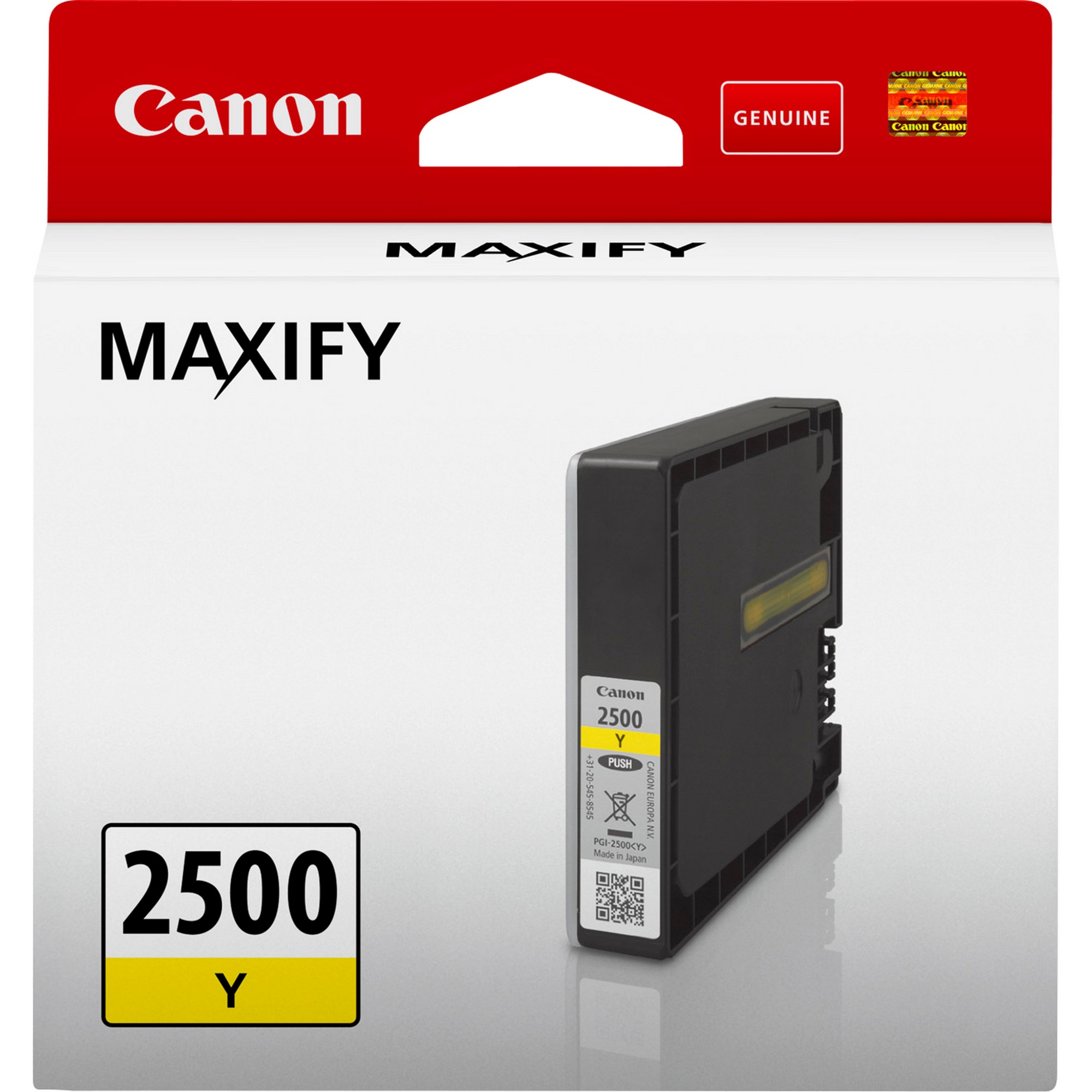 4r20Km-G4UeQhuLV8JPpAg.c-r.jpg Canon 9303B001/PGI-2500Y Ink cartridge yellow, 700 pages 9,6ml for Canon IB 4050 (9303B001) - Image 1