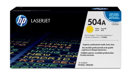 HP 504A Toner cartridge yellow, 7K pages ISO/IEC 19798 for HP CLJ CP 3525 (CE252A)