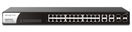 Draytek G1282 Managed Gigabit Ethernet (10/100/1000) 1U Black (VSG1282-K)