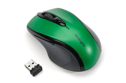 Kensington Pro Fit Wireless Mouse - Mid Size - Emerald Green (K72424WW)