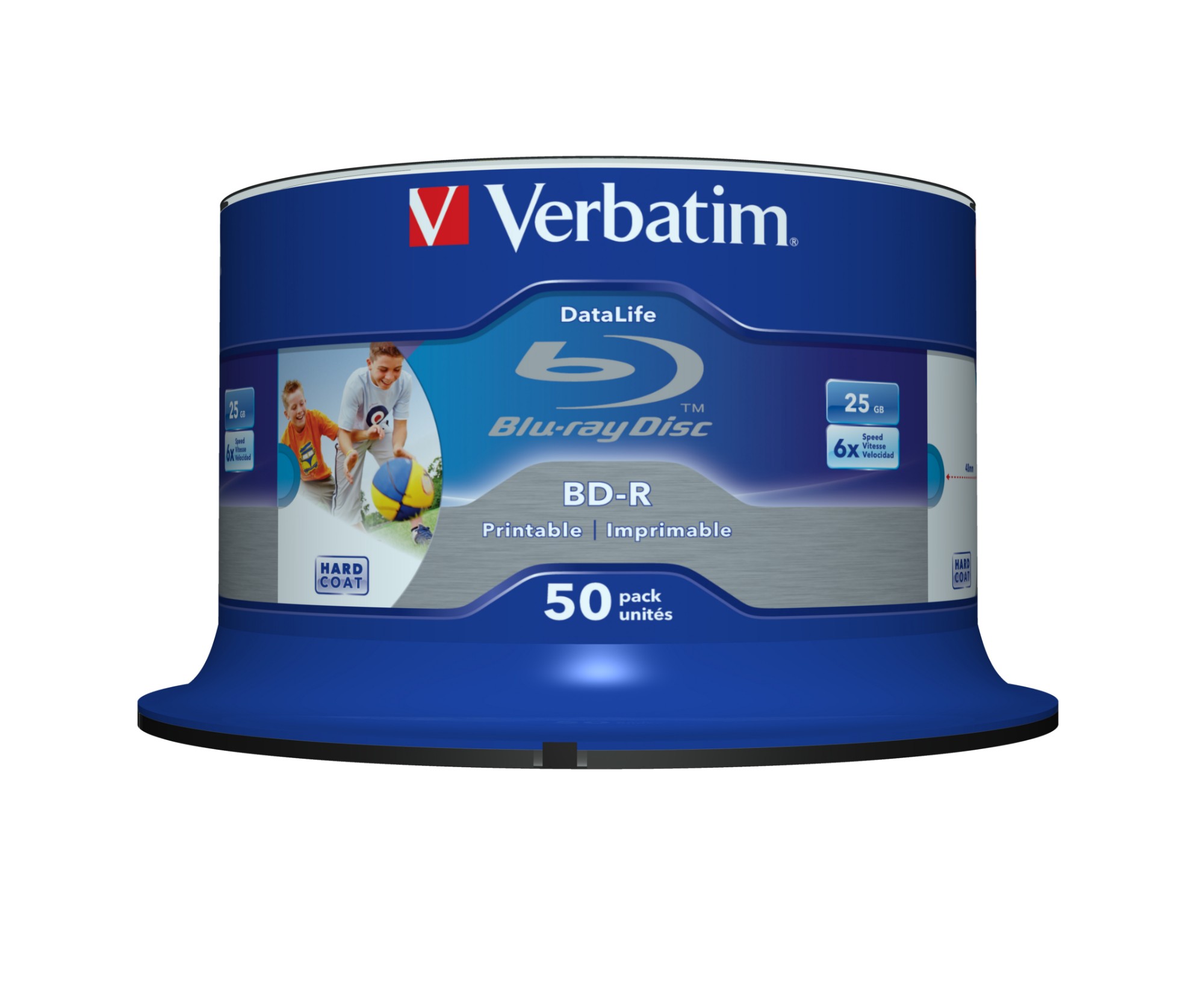 5CURQeJq20KPAktIAMN_TQ.c-r.jpg Verbatim 43812 blank Blu-Ray disc BD-R 25 GB 50 pc(s)