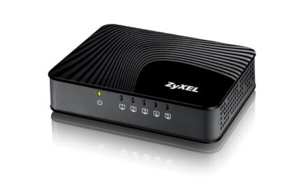 Zyxel GS-105S v2 Unmanaged Gigabit Ethernet (10/100/1000) Black (GS-105SV2-GB0101F)