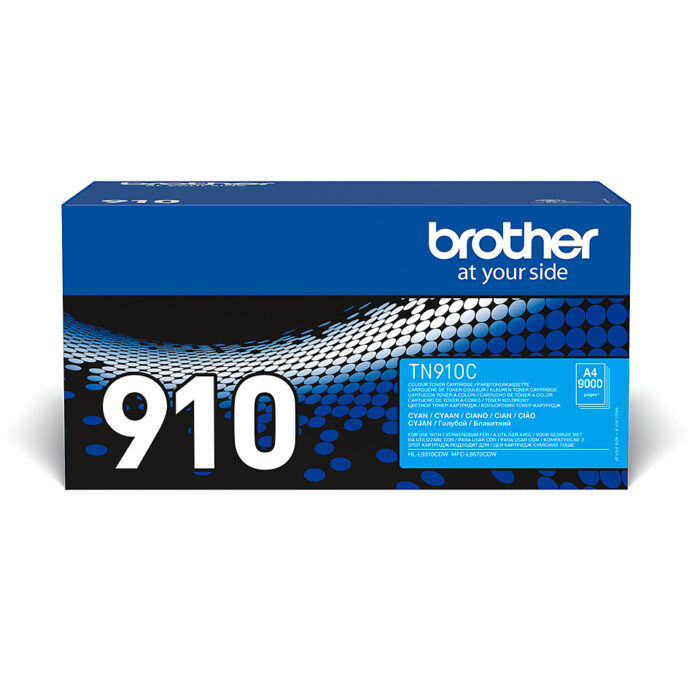 Brother TN-910C Toner-kit cyan, 9K pages ISO/IEC 19752 for Brother HL-L 9310 (TN910C) - Image 1