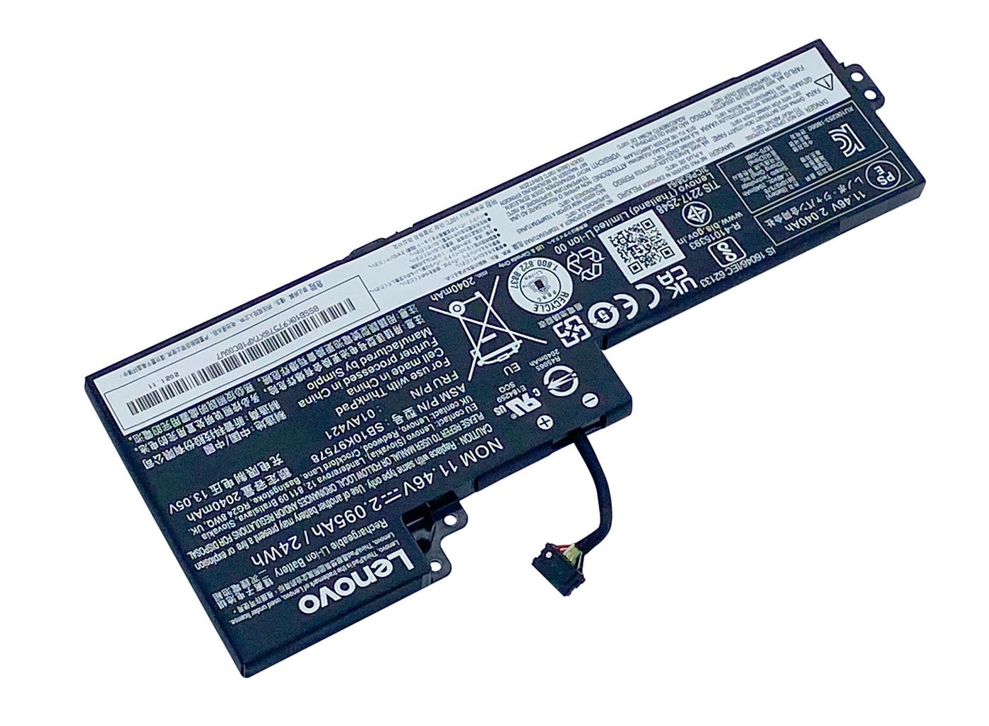 5aS8Jkj5d0eIG7g2fGYwaQ.c-r.jpg Lenovo BATTERY Internal 3c 24Wh LiIon (01AV420)