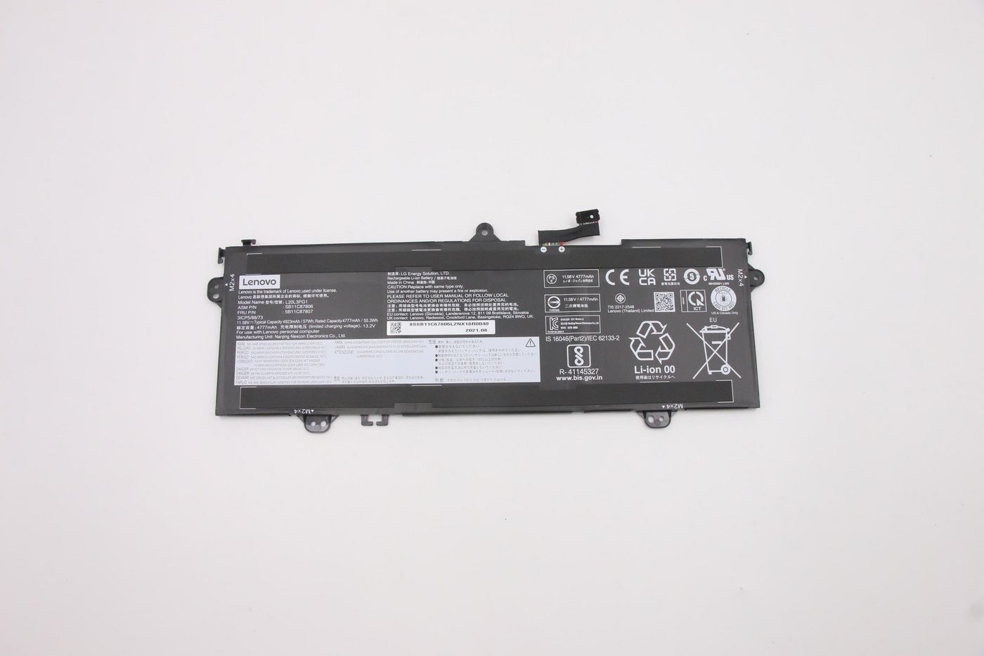 5eVUMDE8j0mvAKCpDm2Ohg.c-r.jpg Lenovo FRU 14w Gen2 LG L20L3PG1 11.58V57Wh3cellbty (5B11C87807)