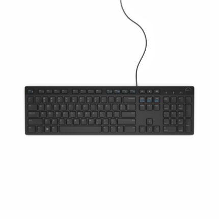 DELL KB216 keyboard USB QWERTZ German Black (580-ADHE)