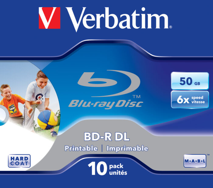 5rImAOAkGU6QHz0yW7asXQ.c-r.jpg Verbatim 43736 blank Blu-Ray disc BD-R 50 GB 10 pc(s)