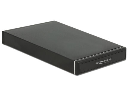 DeLOCK 47226 storage drive enclosure HDD/SSD enclosure Black 2.5" (47226)