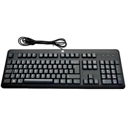 HP 672647-033 keyboard USB QWERTY UK English Black