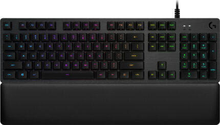 Logitech G G513 CARBON LIGHTSYNC RGB Mechanical Gaming Keyboard, GX Brown