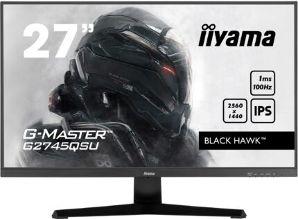 iiyama G-MASTER G2745QSU-B1 computer monitor 68.6 cm (27") 2560 x 1440 pixels Dual WQHD LED Black (G2745QSU-B1)