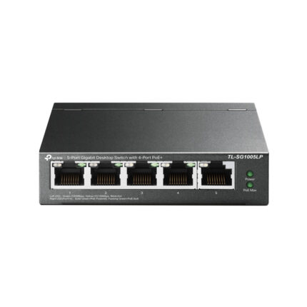 TP-Link TL-SG1005LP network switch Unmanaged Gigabit Ethernet (10/100/1000) Power over Ethernet (PoE) Black